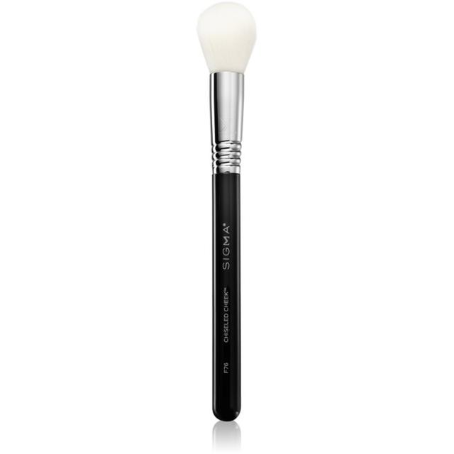 Sigma Beauty Face F76 Chiseled Cheek™ medium brush for liquid, cream and powder products 1 pc