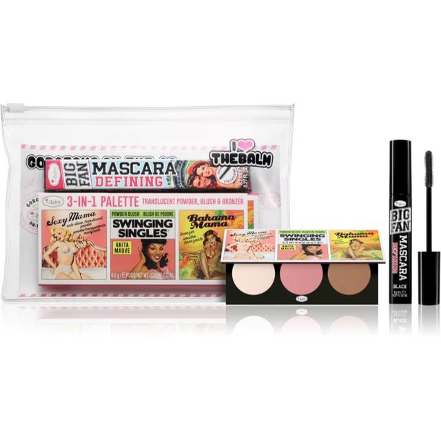 theBalm Big Fan™ set for the perfect look
