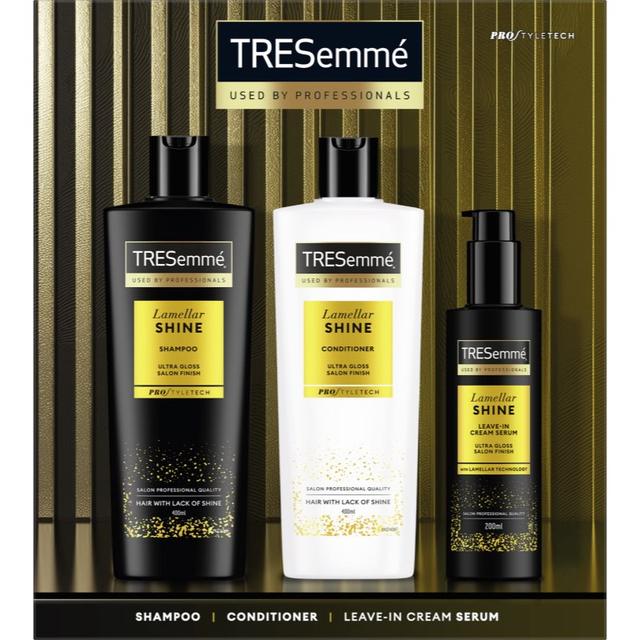 TRESemmé Lamellar Shine gift set for hair