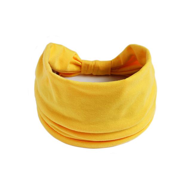 Headbands for Women African Boho Wide Knotted Head Wraps Turbans