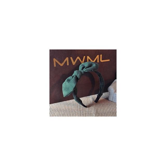 rabbit bunny ears women Hairband Knotted Hair Head hoops bands Wrap Accessories girls bowknot headband headwear
