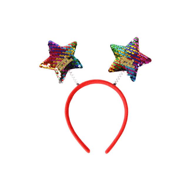 Christmas Headbands For Kids With Santa Tree Elk Hair Band Headwear Hair Hoop Xmas Party Kids Gift Christmas Decoration