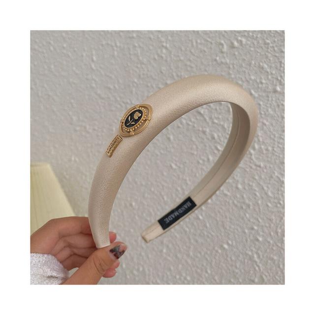 Letters Rhinestone Headband for Women Wide Edge Heart Letter Hair Band Headwear Gift Bandeau Cheveux Femme