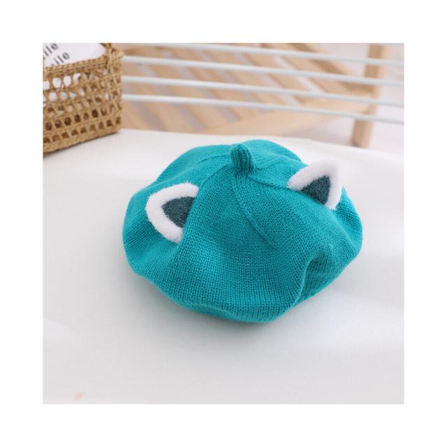 Winter Baby Hat Knitted Cat Ear Beret Children's Beanie Autumn Outdoor Warm Painter Hat ????? ???????