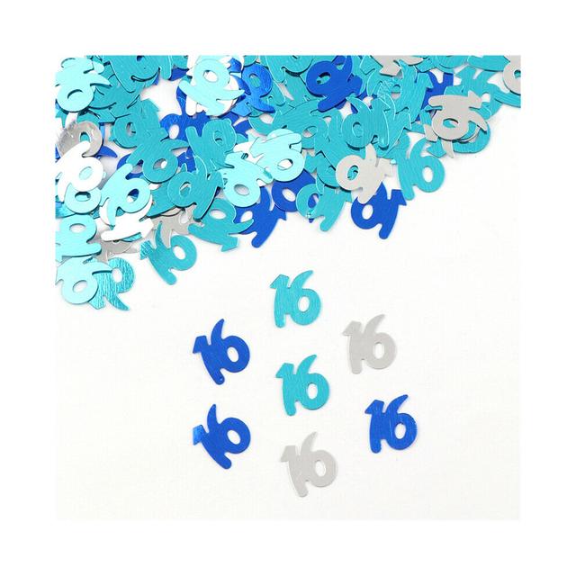 15g/bags Happy Birthday Number Confetti Figure 16 18 21 30 40 50 60 70 Confetti Birthday Party Decorations Wedding Anniversary