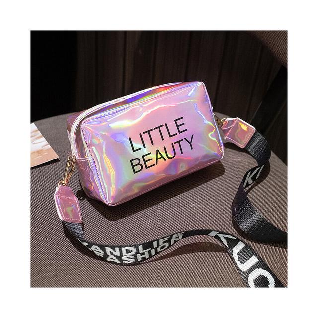 Laser Small Phone Crossbody Bags For Women Style PU Leather Shoulder Messenger Handbag Ladies Shopping Camera Bag Purse