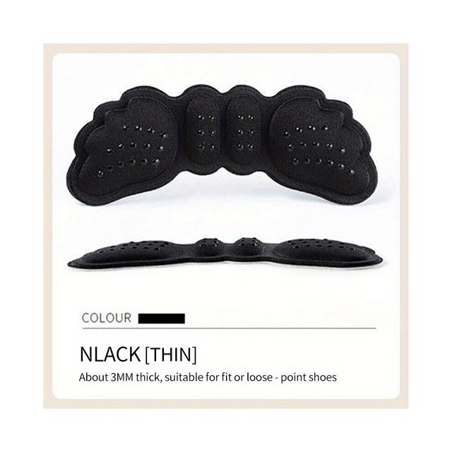 1pair Insoles For High Shoes Heel Pad Adjust Size Adhesive Heels Pads Liner Grips Protector Sticker Pain Relief Foot Care Insert