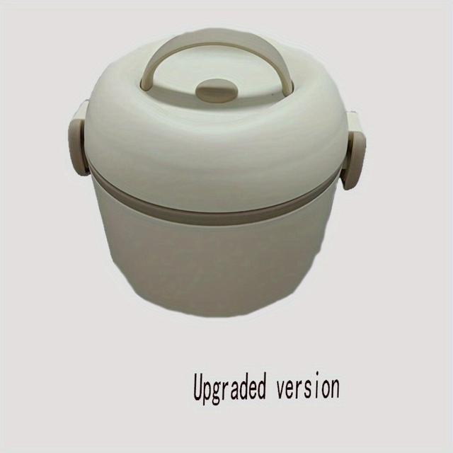 1pc Stainless Steel Lunch Box Large capacity Microwave Oven Dedicated Portable Insulated Lunch Box Bento Box Leakproof Food Container For Teenagers An