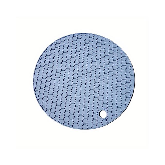 4pcs Heat Resistant Honeycomb Silicone Potholder and Trivet Set Anti Scalding Bowl and Plate Mat for Kitchen and Tabletop Protection