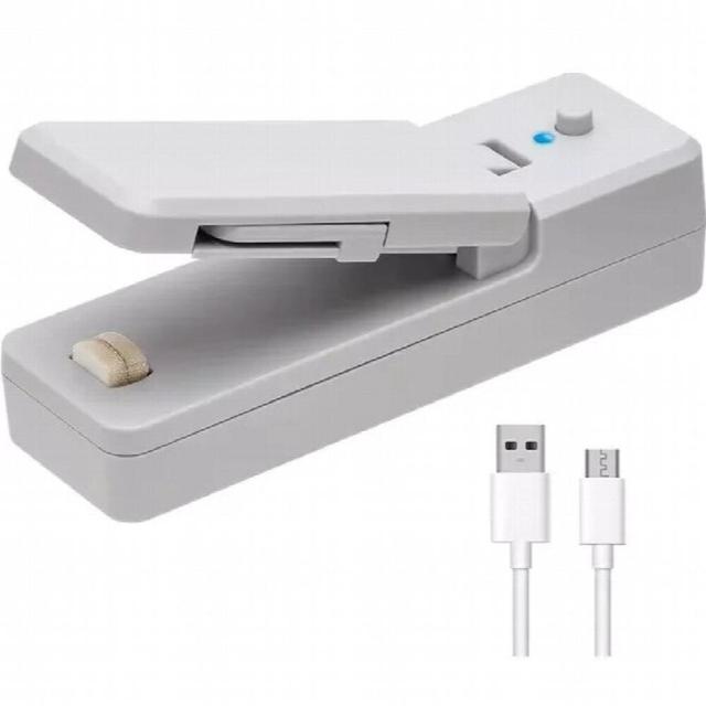 IN Charge Sealer Bag Plastic Package Sealer Heat Food Close Bags Portable Sealing Machine Thermal Bag Sealer Storage Food Ki