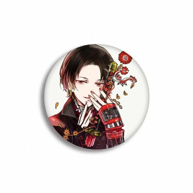 Anime Game Touken Ranbu Online Mikatsuki Nakigitsune Hotarumaru Kashuu Kiyomitsu Sakura Bagdes Brooch Icons