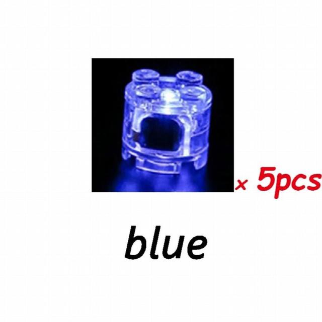 LED Light Blocks City Building Street View Parts Light-Emitting Creative Accessories MOC Bricks DIY Compatible Assemble Particle