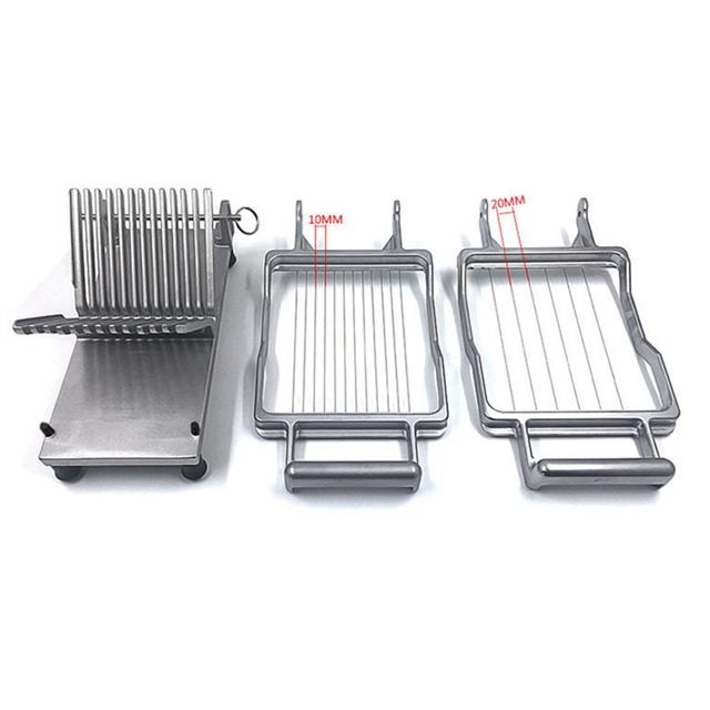 Cheese Slicer Cheese Cutter for Block Cheese Cheese Slicer Cutting Board Gadgets for Cheese Butter with 1&2cm Blade