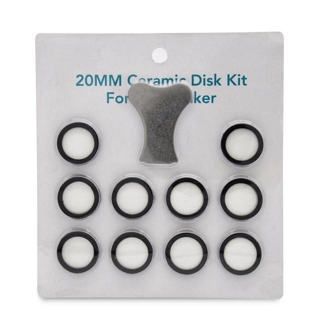 11Pcs Mist Maker Maintenance Kit, Ceramic Disk Ceramic Disk Key Kits for Fog Machine