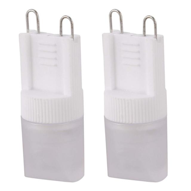 2X G9 Warm White 1 LED Bulb Spot Light Lamp 1W AC 220V-240V High Power