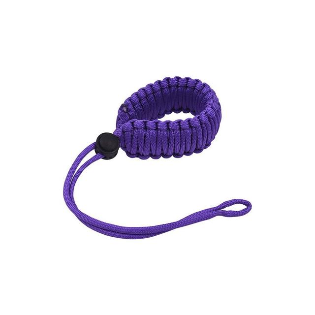 Braided Paracord Camera Wrist Strap Lanyard Purple Straps & Hand Grips