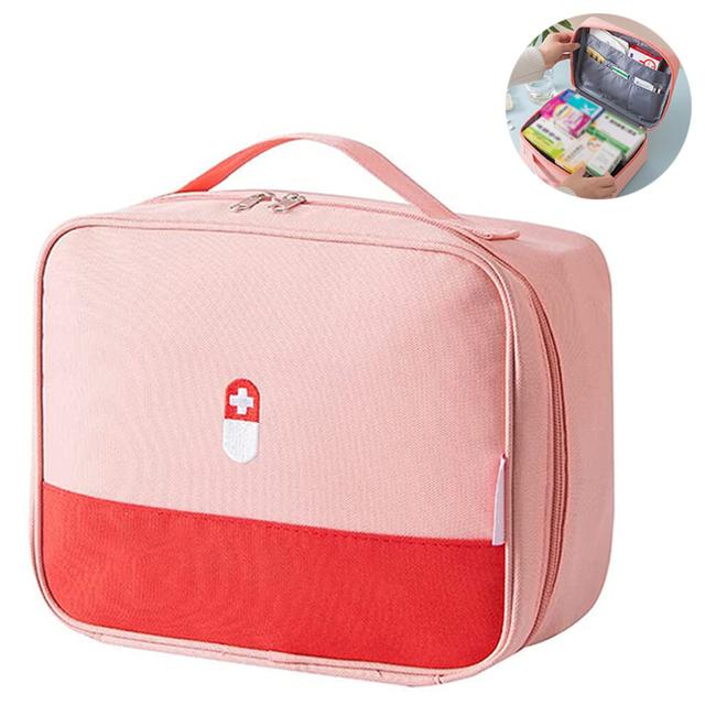 Empty First Aid Bags First Aid kit Cute Travel Medical Supplies Cosmetic Organizer