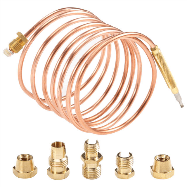 1500Mm Gas Stove Thermocouple Kit M6X0.75 with Overflow Nut (Five)