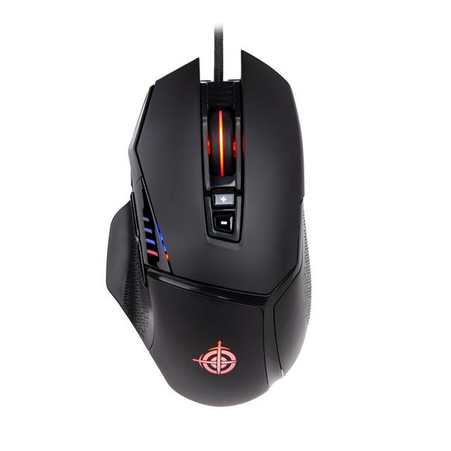 Wired Mouse RGB Backlight 8-key Macro Programming 5000DPI Black Gaming Mice Mechanical Macros Define Game Mouse