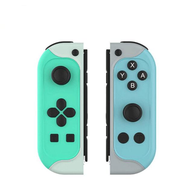 (Green) Bluetooth Wireless Game Controller for Switch NS Lite Game Console Gyroscope Vibration Gamepad