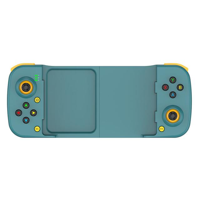 (Blue) Bluetooth Wireless Type-C Telescopic Mobile Phone Gamepad for for iOS Android Mobile Phone Game Controller for Switch for Joystick