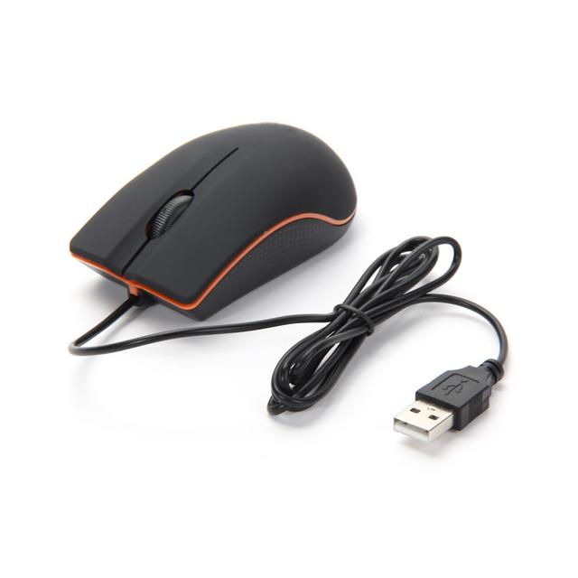 (black) USB 3D Wired Optical Mini Mouse Mice For PC Laptop Computers