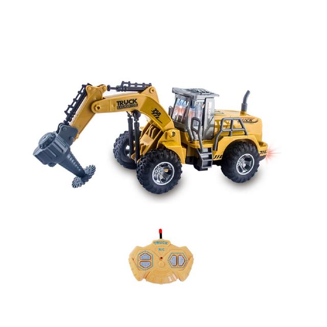 (JNHPMJH74-2D00030) 1:30 RC Car Children Toys Remote Control Car Toys For Boys Excavator Dumper Car Truck Bulldozer Engineering