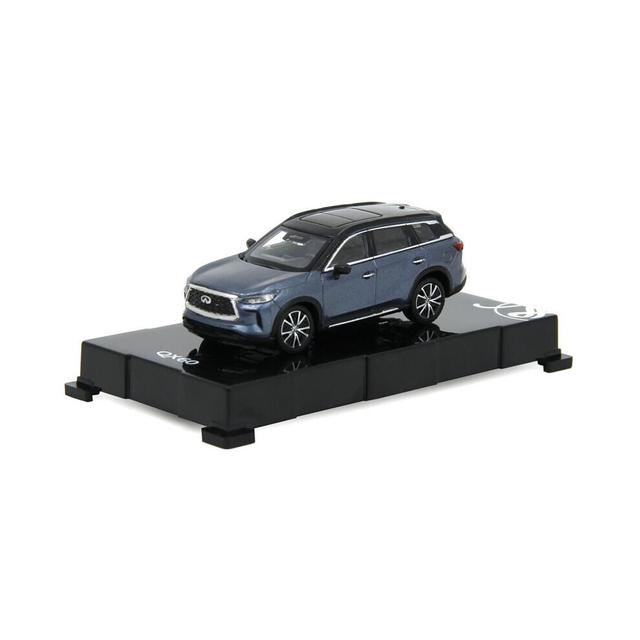 (QX60 Blue) 1:64 Scale Nissan Patrol 1998 Y61 Car Model 1:64 Metal Diecast Miniature Ariya X-trail Q50S Q70L QX70S
