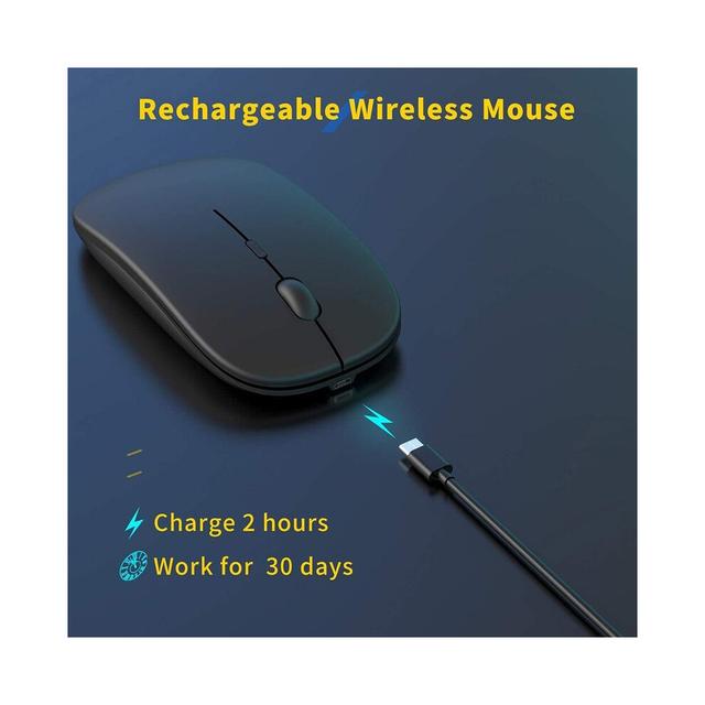 (J900W) Rechargeable Wireless Gaming Mouse Portable Ergonomic Quiet And Magical Suitable For Portable Computers