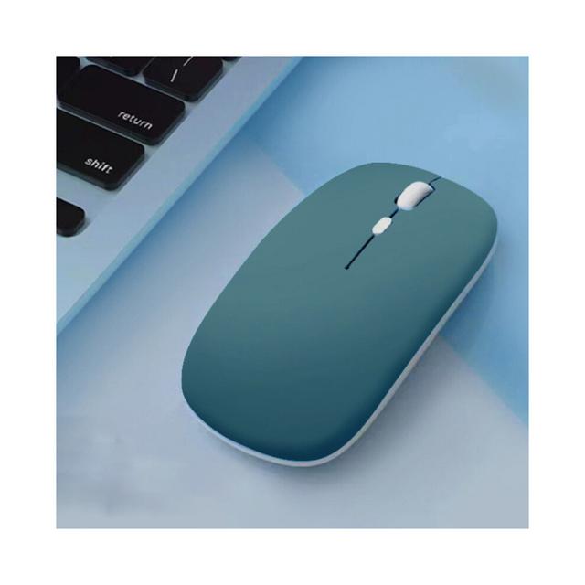 (black) Silent Bluetooth Mouse Marcaron Computer Laptop Optical Mouse Wireless for iPad Samsung Tablet Universal