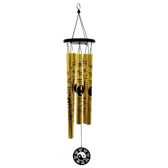 Small Bagua Wind Chime Pendant Retro Metal Lucky
