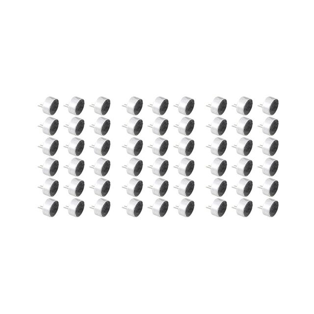 54 Pieces 9.5mm Dia MIC Capsule Electret Condenser Miniphones