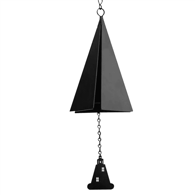 Watchtower Wind Chime Iron Triangle Pendant Decoration