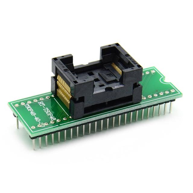TSOP48 to DIP48 Adapter Socket for RT809H & XELTEK USB Programmer