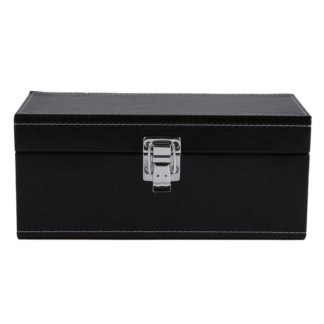 Storage Box Coin Slab Jewelry PU Compound Plywood Style Bundle Coins Display Case For Home Organization