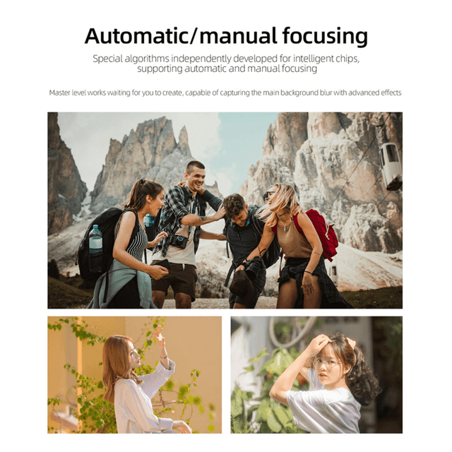 HD CCD Digital Camera 4K Autofocus LENS 64MP Video 28X Zoom Compact Point and Beauty Black