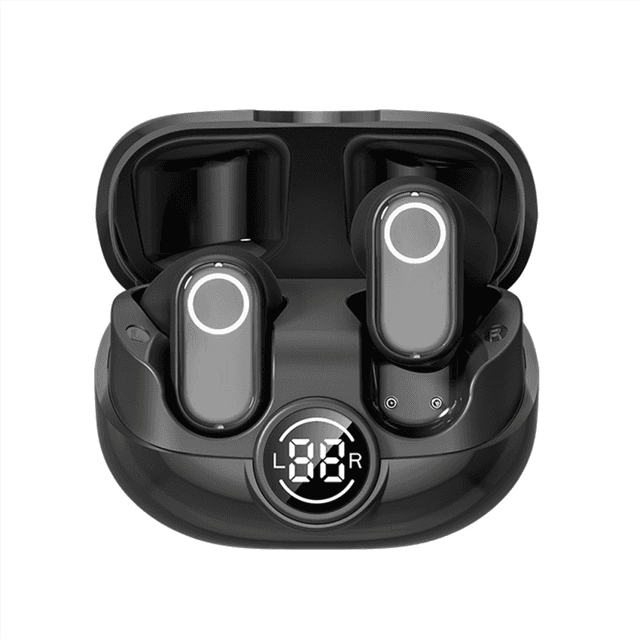 M89 Translator Headset Wireless on-Ear Translator Device Black