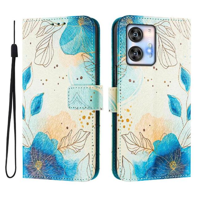 (C6) Case for Oukitel C35 Pu Leather Wallet with Credit Slot Pattern Flip Cover