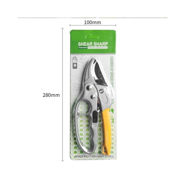 (1 Pcs)Garden Pruning Shears Cutter High Carbon Steel Gardening Plant Scissor Segmented Pulley Branch Pruner Trimmer Tools