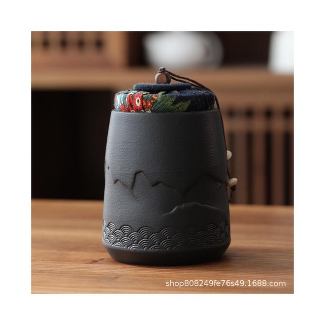 (Light Yellow) (Light Yellow) Pet Memorial Ceramic Urn for Dogs Cats Cremation Ashes