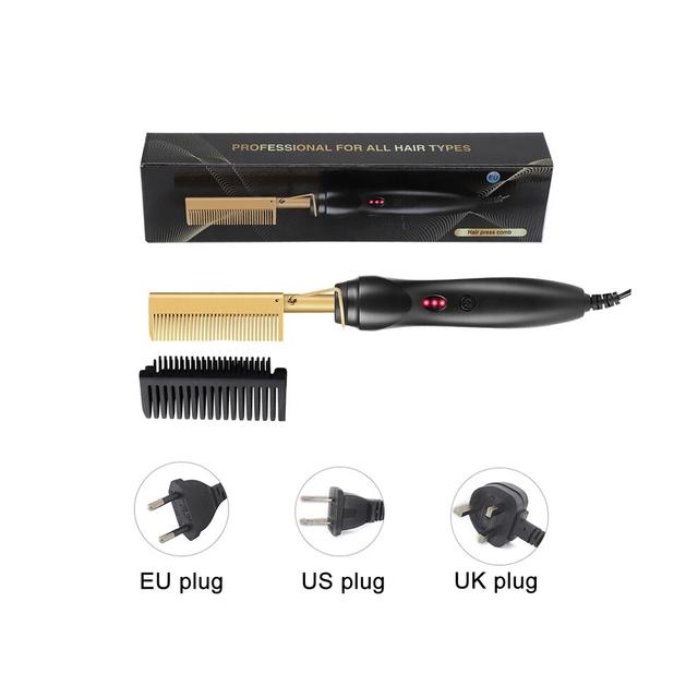(EU PlugHair straightening) Hair straightener Hair ends Trimmer Dry Damaged Fragile Professional