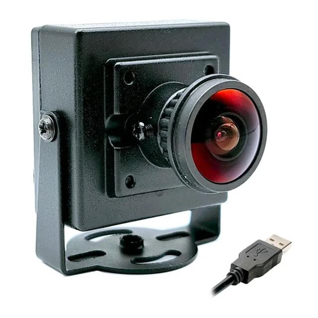 160 Degree Wide Angle 1.8mm Fisheye 2K HD PC Webcam Plug & Play