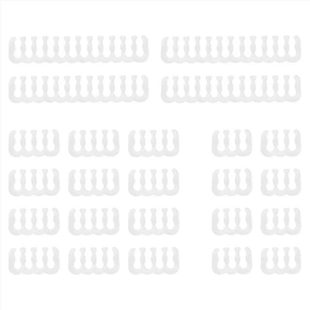 24PCS/Lot PC Motherboard 24Pin 8Pin 6Pin for Computer Gesleeved Up to 3.4 mm White