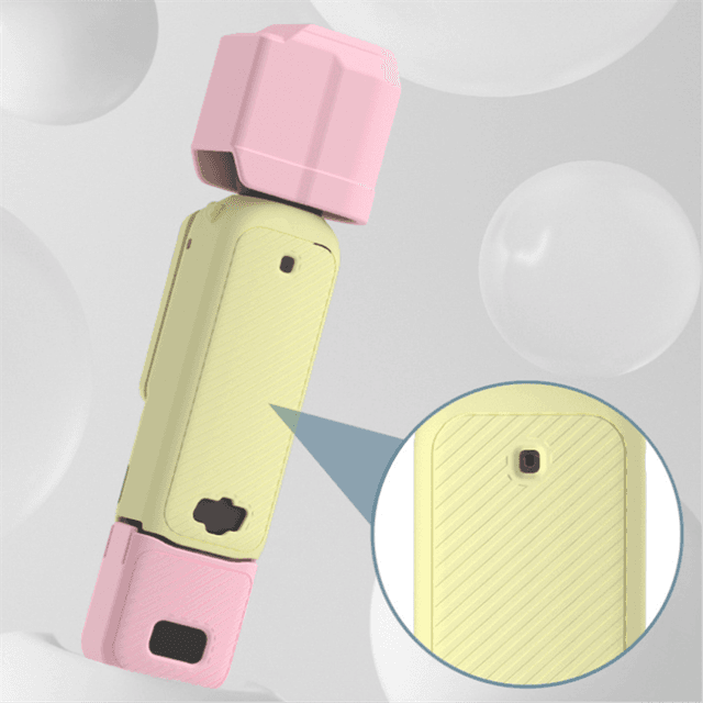 Silicone Protective Cover for DJI Osmo Pocket 3 Handle Soft Sleeve C