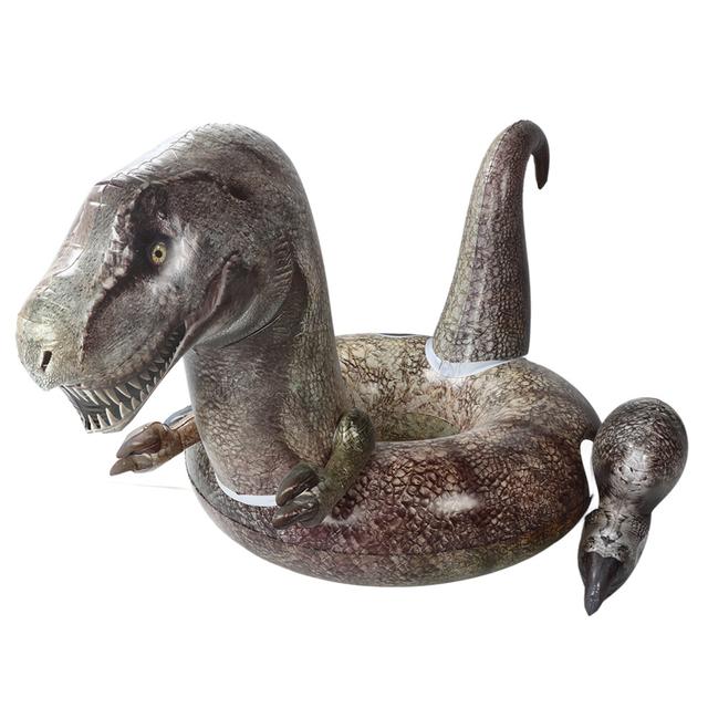 Tyrannosaurus Swimming Ring Eco Friendly PVC Leakage Proof Animal Swim Tubes Rings for Boys Girls Adults