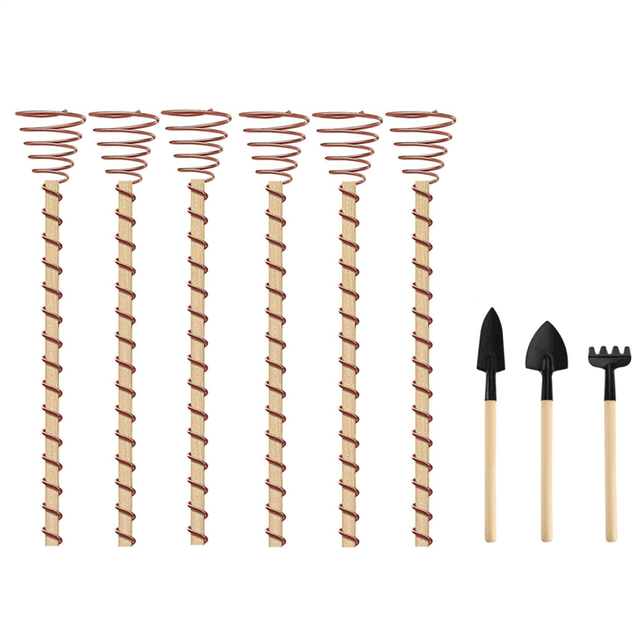 Electroculture Plant Stakes 12 Inch Electroculture Copper Rods Probes