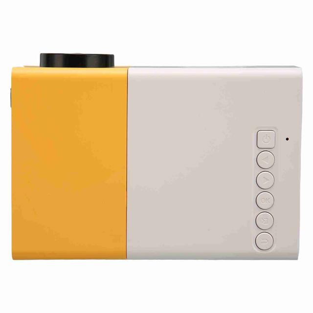 Mini Projector Smart HD 1080P HiFi Portable Movie Projector for USB HD Multimedia Interface Memory Card 100â240V UK Plug