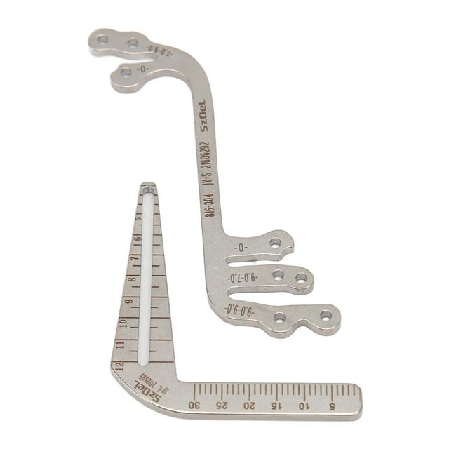Dental Implant Guide Stainless Steel L Shaped and S Shaped Oral Planting Positioning Guide for Dentist Tools
