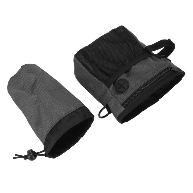 Dog Training Treat Pouch Portable Multifunctional Dog Treat Pouch Bag with Shoulder Strap Waist Belt Water Bottle Bag