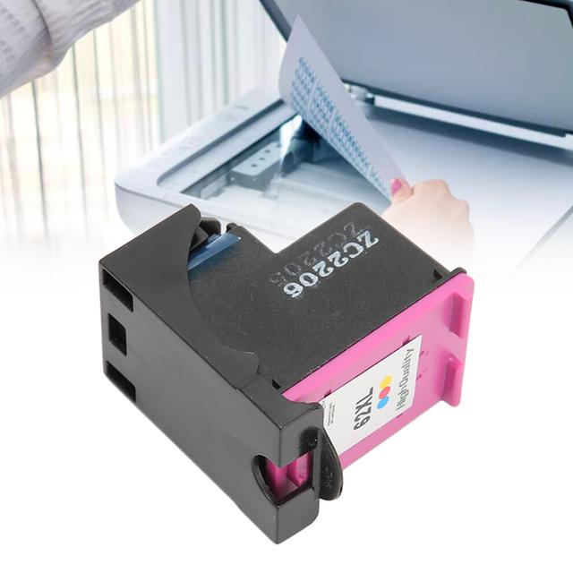 Ink Cartridge Refill Replacement for HP OfficeJet 200 258 5540 5542 5640 7640 Printers H 62XLC Colorful